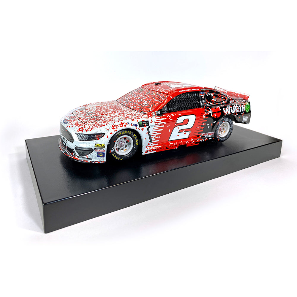 1:24 Scale 2019 No. 2 Wurth Ford Mustang Race Car Winner - Standard Finish