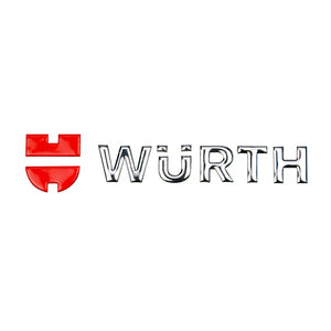 Wurth Car Sticker Red-Chrome
