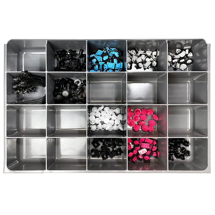Kia and Hyundai OEM Clip Assortment 230 pieces